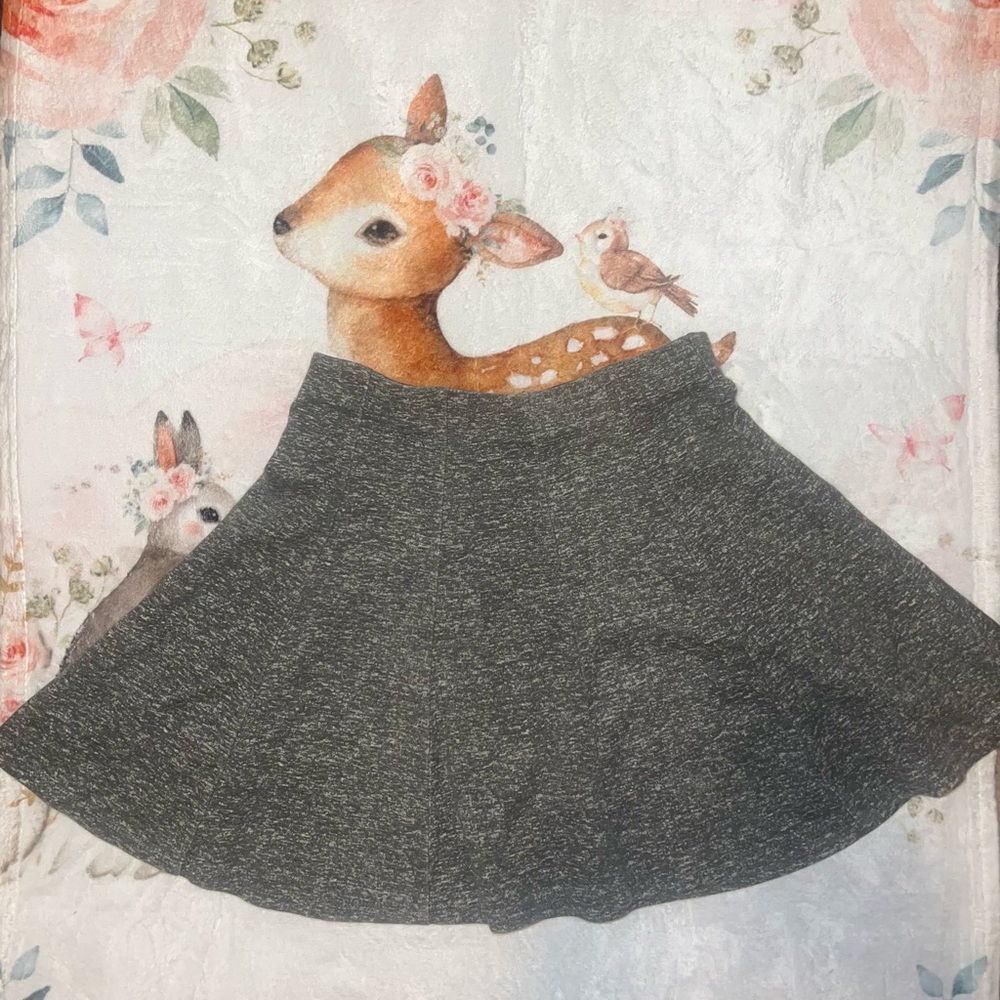 Grey Hollister Miniskirt